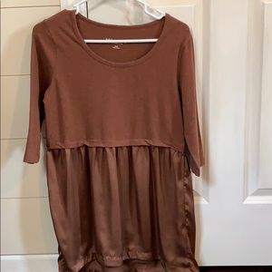 Soft Surroundings cotton and silky top